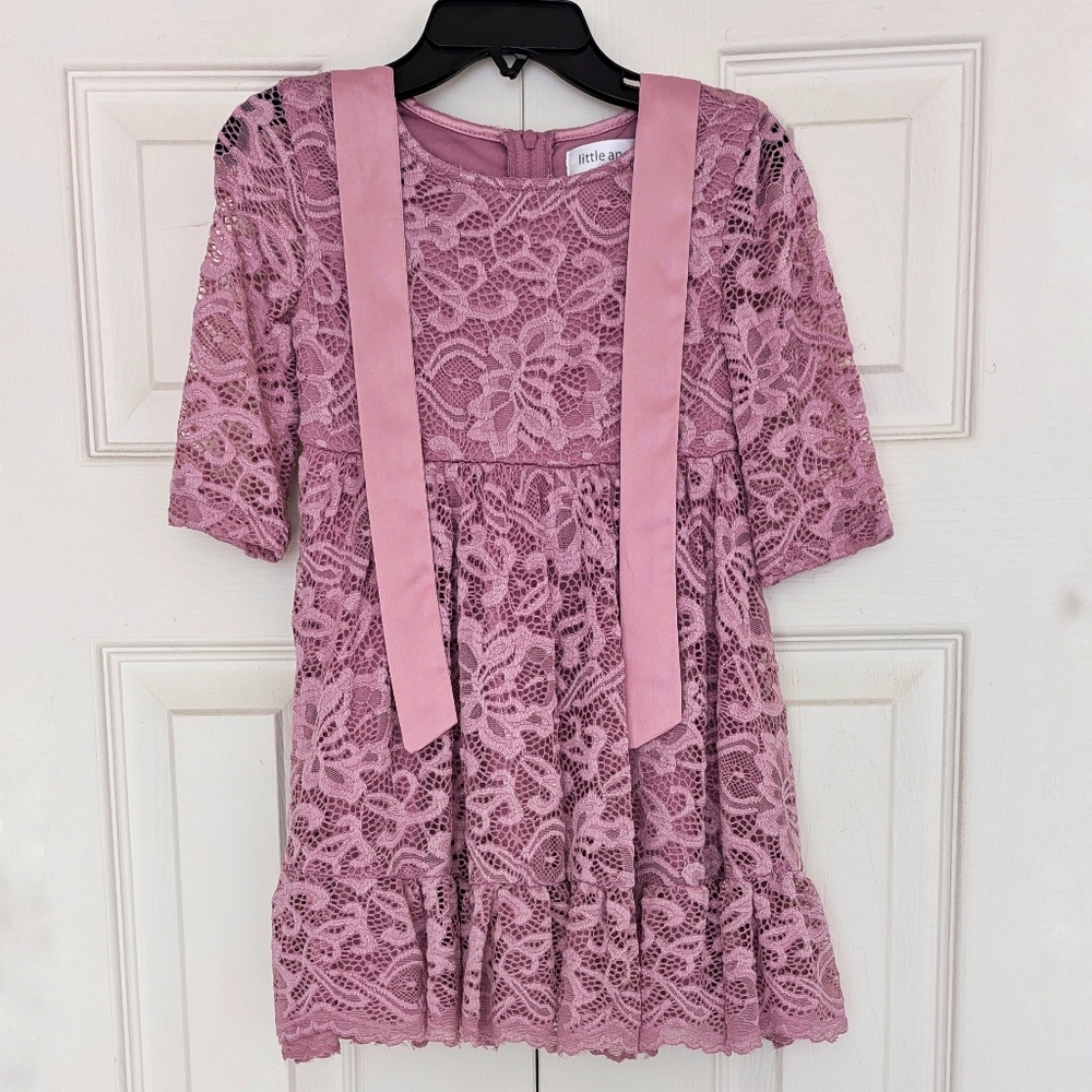 Little Angels | Lace Floral Dress